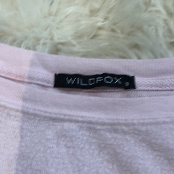 WILDFOX “Cuddly Af” Pink Sweatshirt Size Small - Picture 4 of 5
